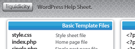 php wordpress cheat sheets