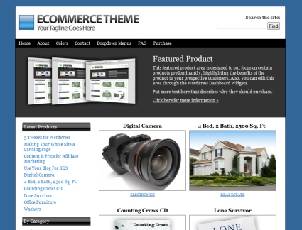 E-commerce theme