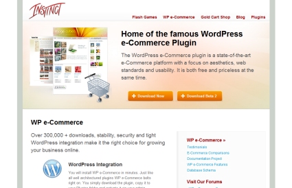 wordpress e-commerce plugin